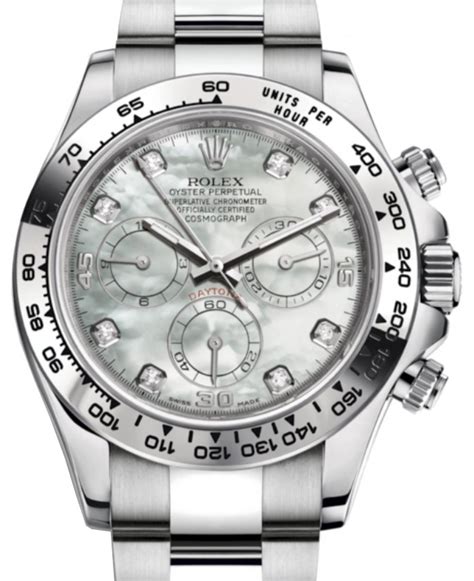 rolex cosmograph daytona mother pearl|rolex daytona diamond bezel.